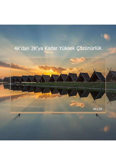 Ugreen 4K Displayport HDMI Dönüştürücü Kablo 1.5 Metre