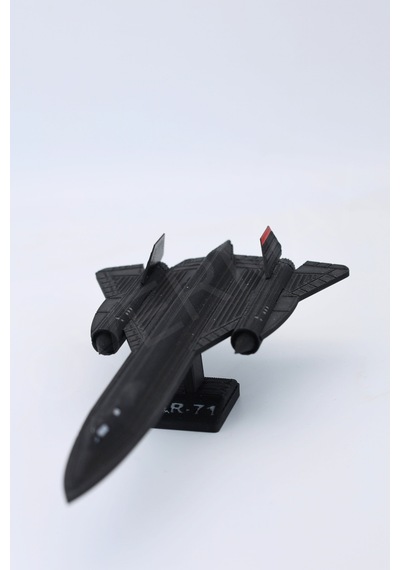 Sr-71 Yapboz Uçak Modeli Ve Standı Bir Arada - Evde Kurulum İçin Özel Tasarım - 857486443