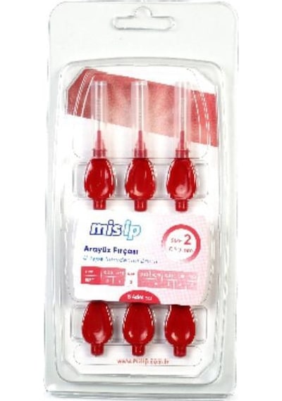 Misip Arayüz Fırçası U Tipi 0.50 Kırmızı