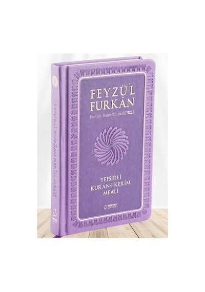 Feyzü'l Furkan Tefsirli Kur'an-ı Kerim Meali Büyük Boy - Cilt...