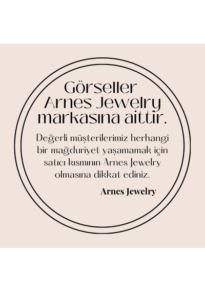 Arnes Jewelry Çelik 22 Ayar Altın Kaplama Bilezik Ar439nes Gold