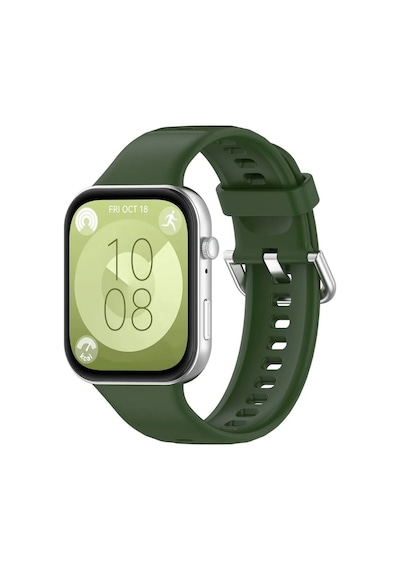 Watch Fit 3/4/4 Pro Ile Uyumlu Kordon Jel Silikon Tokalı Kayış Renk67