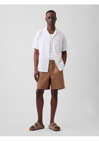 Gap V-7ın Essentıal Easy Short - 2026 Erkek Kahverengi Şort 888483002