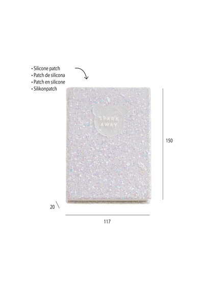 Mr Defter-b2f Parlak Defter Beyaz Noktalı 124-Pembe