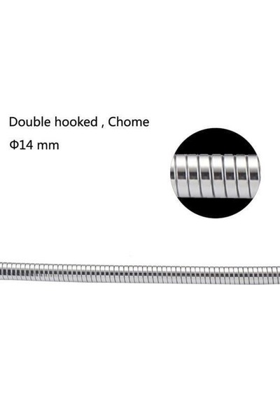 Zhltools Banyo Duş Hortumu 150 CM Gümüş