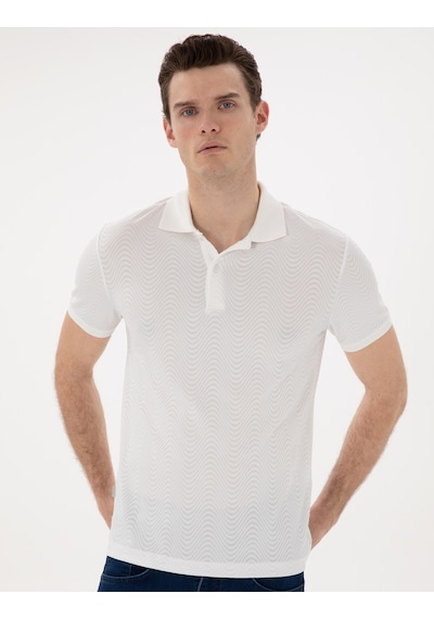 Pierre Cardin Erkek Beyaz Tişört 50310233-vr013 Beyaz