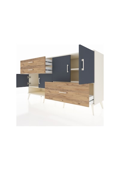 Hyperion Konsol 3 Raflı 3 Çekmeceli 4 Kapaklı 176x44x99 Aytaşı-an Aytaşı-antrasit/çam Hyperion Konsol 3 Raflı 3 Çekmeceli 4 Kapaklı 176x44x99 Aytaşı-an Aytaşı-antrasit/çam