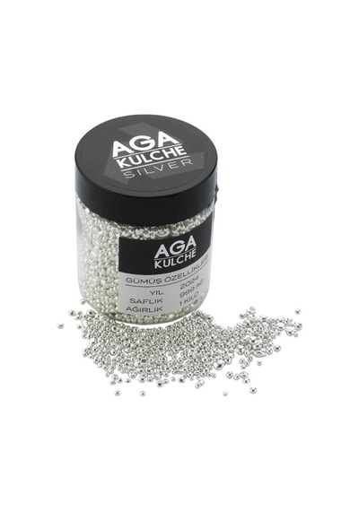 Agakulche 1000 Gram 999 Granül Gümüş