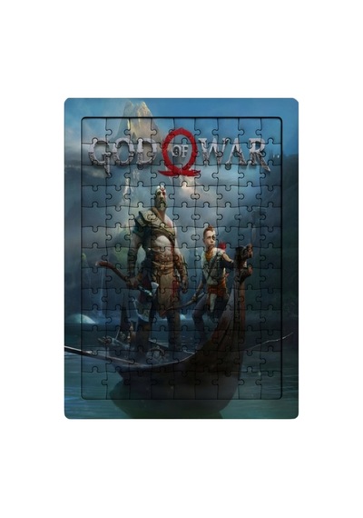 Ghostbastır Design God Of War 99 Parça Ayaklı Puzzle Dekoratif Çocuk Yapbozu 093