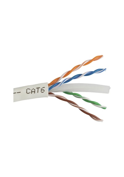 Cat6 Kablo 2 Metre Gri Jaksız