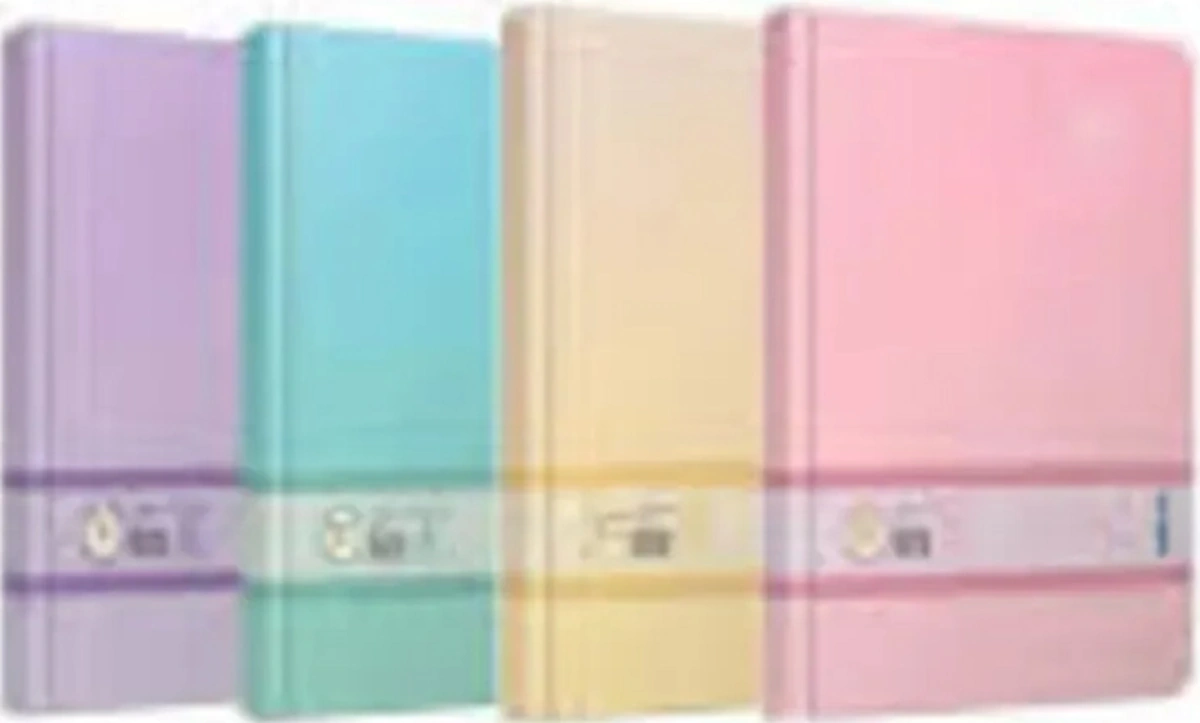 Thebook Pastel Ip Dikiş Sert Kapak 20x28 296 Yaprak Kareli Defter
