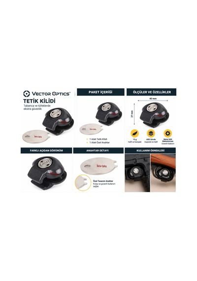Vector Optics Kompakt Tetik Kilidi