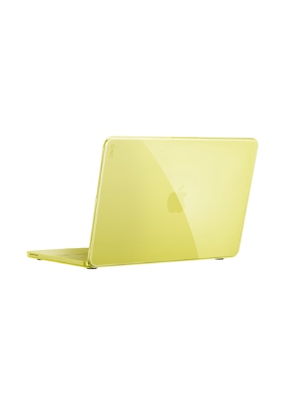 Macbook Neo 13 İnç A3404 Uyumlu Vero Kapak Şeffaf Premium Renk Tonları Ve Klavye Koruyucu 2'li Set Sarı