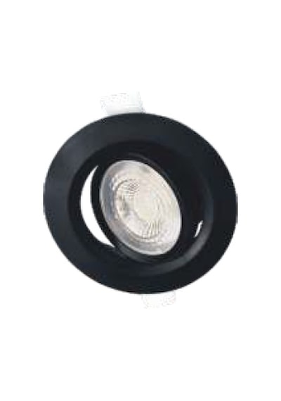 7w Lal Led Spot Siyah Kasa Beyaz Işık