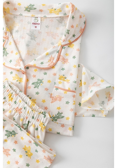 Nisanca Uzun Kol Gömlek Yaka Kadın Pinterest Pijama Takımı - Mevsimlik Kadın Pijama- Geniş Beden Aralığı Karışık Nisanca Uzun Kol Gömlek Yaka Kadın Pinterest Pijama Takımı - Mevsimlik Kadın Pijama- Geniş Beden Aralığı Karışık