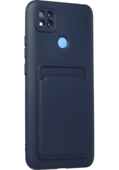 Hnrlıshp Newface Xiaomi Redmi 9c Kılıf Kelvin Kartvizitli Silikon - Lacivert