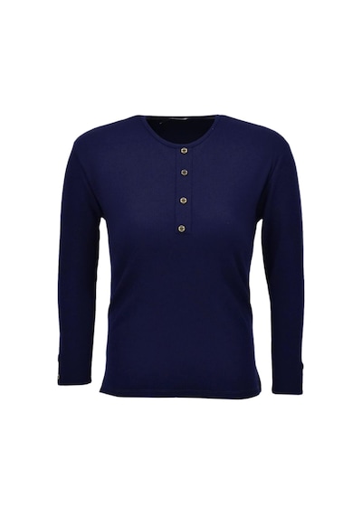 Kadın Kaşkorse Bluz Bgl-st04135 Lacıvert