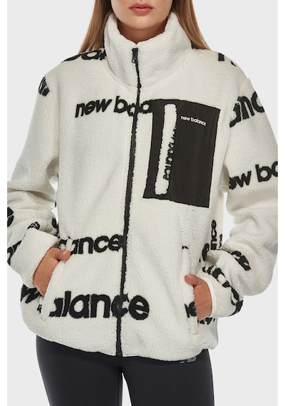 New Balance Lifestyle Unisex Sweatshirt Beyaz