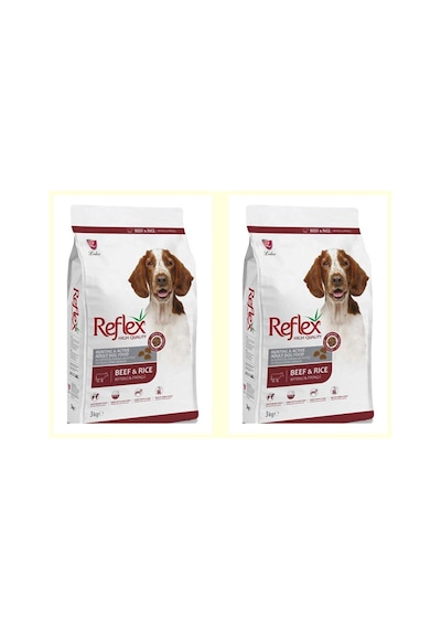 Reflex Beef Biftekli Yetişkin Köpek Mamasi 2 x 3 KG