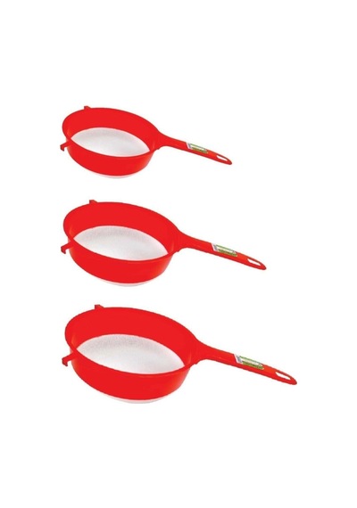 3 Adet Süt Süzgeci - Un Makarna Pirinç Yıkama Süzgeci - 74851796 Diğer