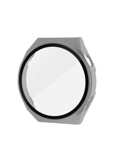Twin Store Huawei Watch Gt2 Pro 46mm Dota Camlı Kasa Ekran Koruyucu - Gri Bzstwın
