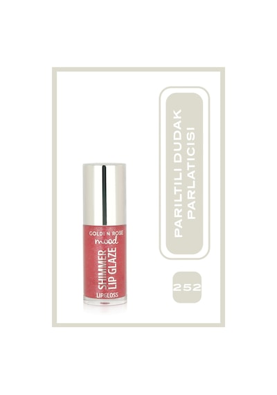 Mood Shimmer Lip Glaze Işıltılı Dudak Parlatıcısı 252 Peach Fizz