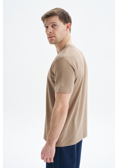 AR-MA Arma Erkek Regular Fit Basic Süprem V Yaka Tişört Y29344472102 Gri-bej G8 Gri