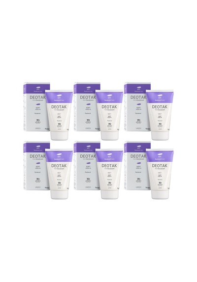 Deotak Krem Deodorant 35ml Soft Hassas Cilt 6 Lı Set