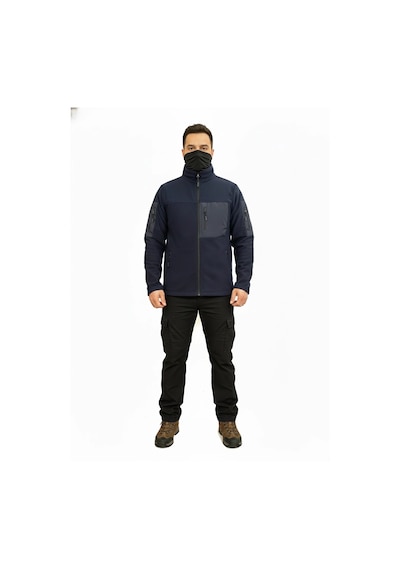 Mysia Outdoor Lacivert Soft Shell Taktik Polar Mont Avcı 7 Cep Çok Renkli