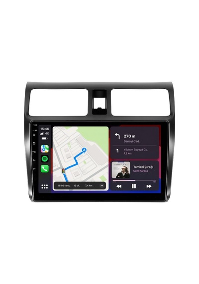 Suzuki Swift Android Multimedya 2006-2011 Carplay Android Auto Navigasyon Kameralı 4gb Ram 32gb 10"