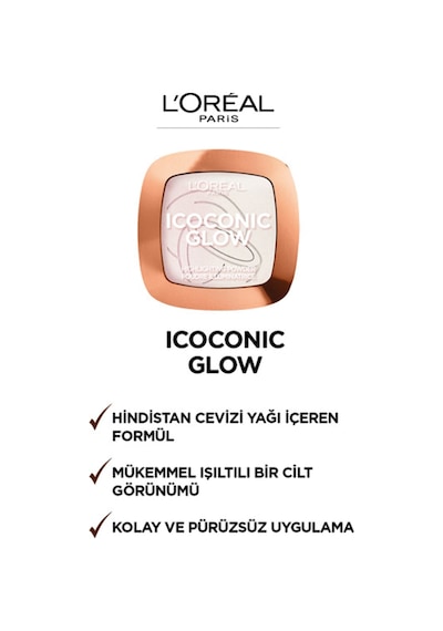 L'Oreal Paris Icoconic Glow Aydınlatıcı 01 Coconut Addict