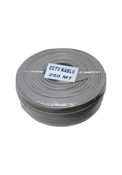 250M Güvenlik Kamera Cctv Kablosu 4+1 Cctv 0.22Mm - 250 Metre