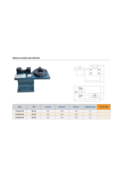Fett Ctm.sk.50 Döküm Montaj Aparatı