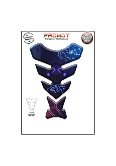 Universal Motosiklet Tank Pad 3d Sticker 0032 Diğer