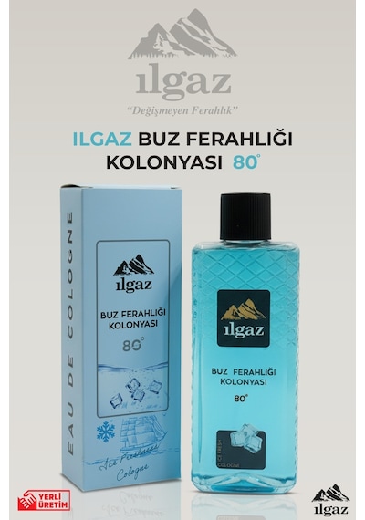 Ilgaz Elegance Series 80 Derece Buz Ferahlığı Kolonyası Pet Şişe 400 ML