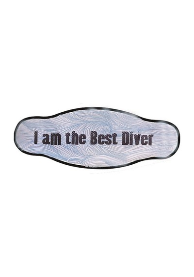 BestDivers Maske Arkalığı IMBD Neopren Gümüş