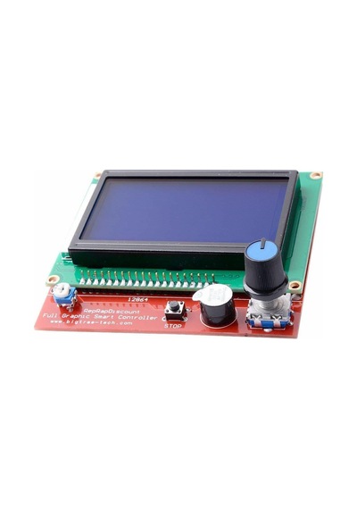 RepRap Ramps 1.4 Uyumlu 128x64 Grafik GLCD Ekran Kiti - Full Graphic Smart