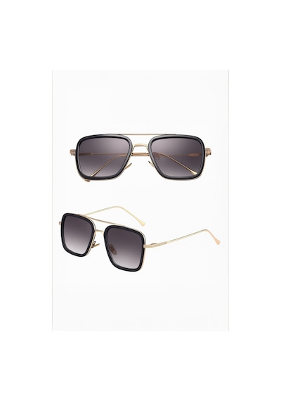 Tony Model Metal Çerçeve Unisex Güneş Gözlüğü Uv400 Filtre Korumalı Çok Renkli