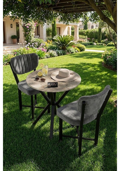 Tr Falez 70 Cm Yuvarlak Mutfak Masası Metal Ayaklı Modern Yemek Balkon Bahçe Kafe Masası Traverten 9821 Diğer Tr Falez 70 Cm Yuvarlak Mutfak Masası Metal Ayaklı Modern Yemek Balkon Bahçe Kafe Masası Traverten 9821 Diğer