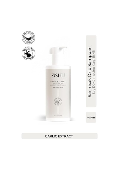 Zishu Sarımsak Özlü Şampuan Saç Dökülmesine Karşı 400 Ml