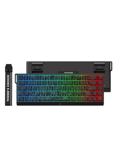 Mchose Ace68 E-sport Black Topographic %65 Hall Effect Uranus Man Mchose Ace68 E-sport Black Topographic %65 Hall Effect Uranus Man