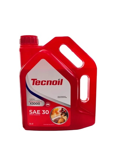 Tecnoil High Performance X3000 30 Numara Zincir Yağı 3 Lt