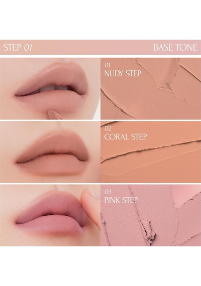 Renkli Dudak Bazı&tint Tie Up Cover Tint 03 Pink Step 03 Mixed Berries