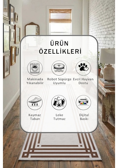 Arya Vizon Yıkanabilir Yolluk