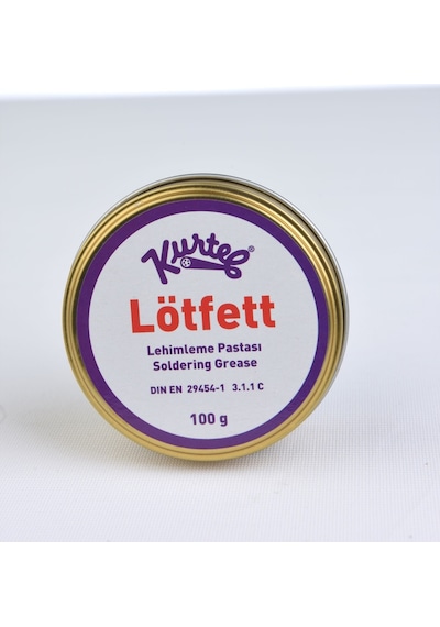Kurtel 100 Gr. Lötfet - Lehim Pastası