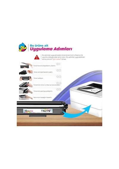 Brother Uyumlu Tonermax Mfc-l3270cdw Muadil Toner Set- Çipli /tn-279xl
