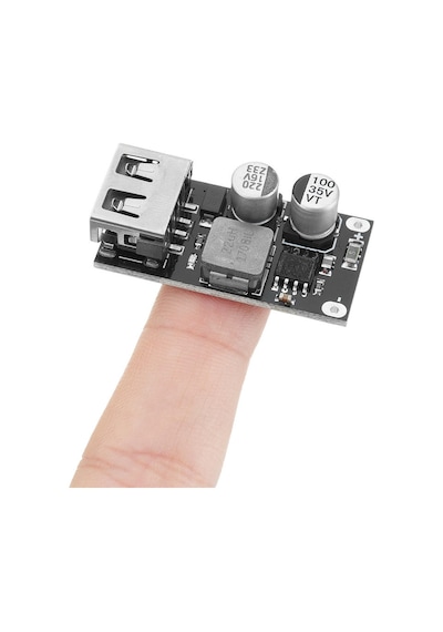 Qc2 Qc3 Hızlı Şarj Modülü Dc 6-32 V 24 W to 5 V Usb Cep Telefonu Android Huawei Mtk Samsung Uyumlu Voltaj Düşürücü