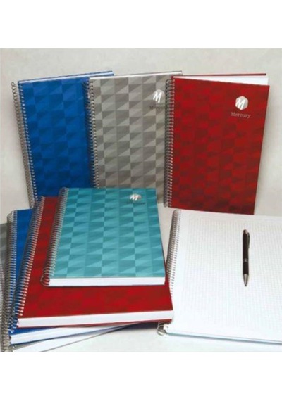Mercury Sert Kapak Defter Düz 140 Yaprak 70 Gram 17 24 Cm