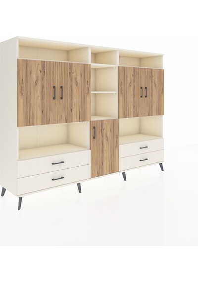 Hyperion Dolap 12 Raflı 4 Çekmeceli 5 Kapaklı 220x44x163 Aytaşı-ç Aytaşı-çam/aytaşı Hyperion Dolap 12 Raflı 4 Çekmeceli 5 Kapaklı 220x44x163 Aytaşı-ç Aytaşı-çam/aytaşı