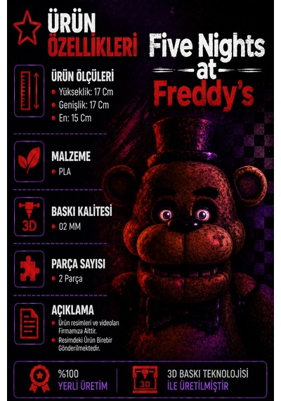 Puppet - Five Nights At Freddy's Fnaf Figür 17 Cm